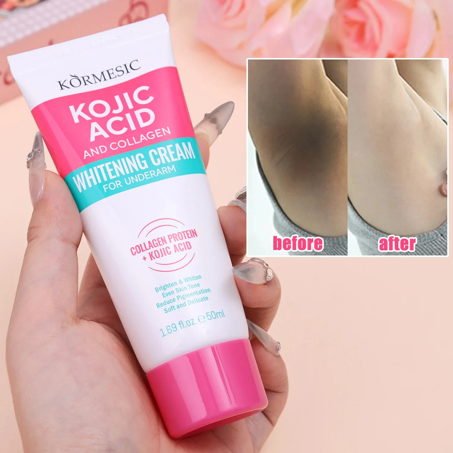 Skincare Collagen - Crema Sbiancante al Collagene per Ascelle