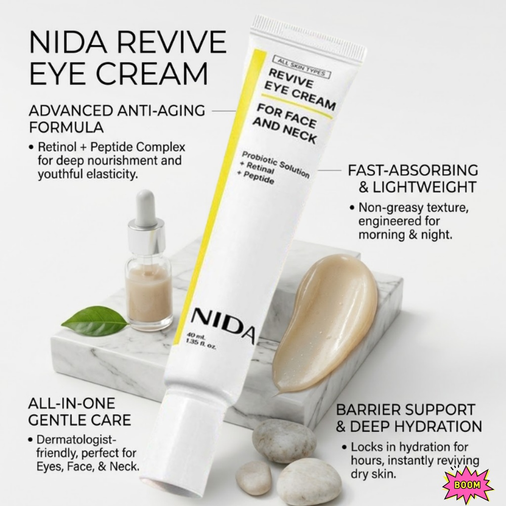 Eye Cream Peptide - Crema Contorno Occhi NIDA al Retinolo