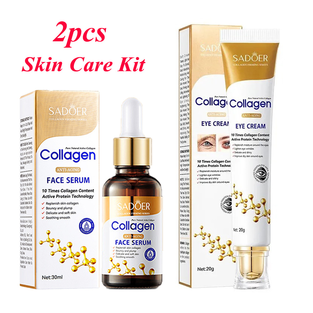 Skincare Collagen - SADOER Collagene Set per la cura