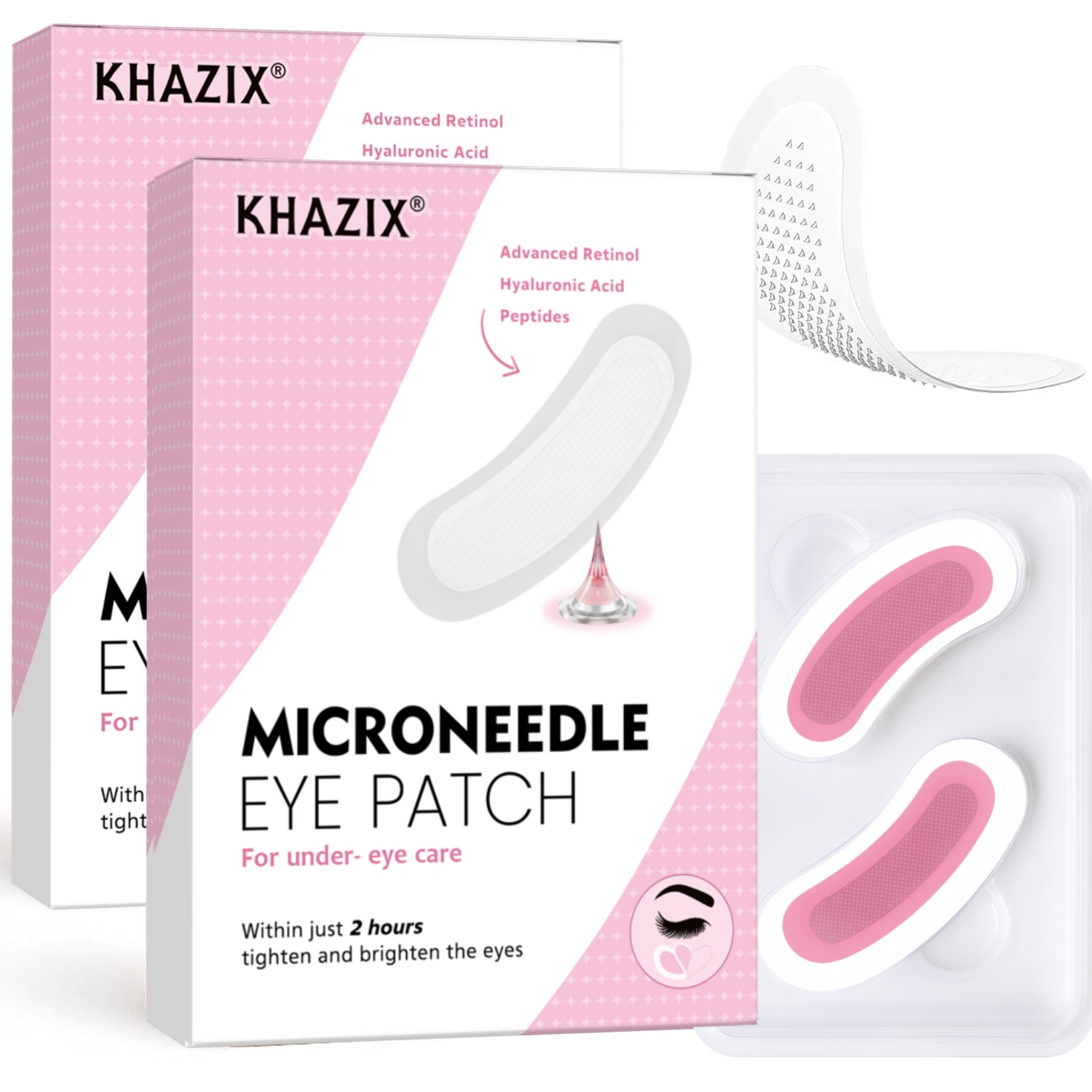Eye Cream Peptide - Patch Occhi con Microaghi al Retinolo,