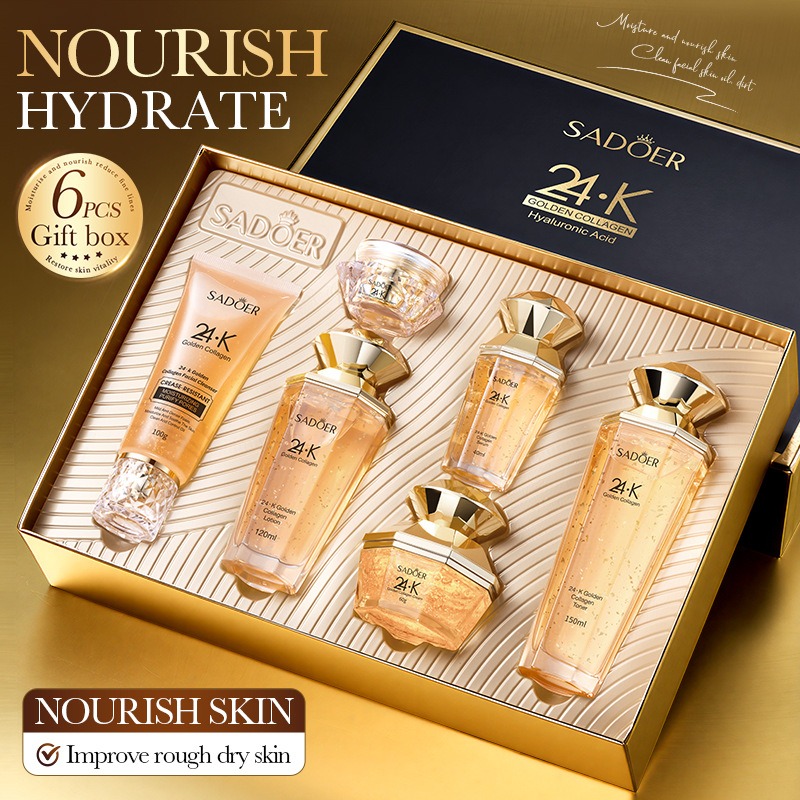 Skincare Collagen - Set di Cura della Pelle al