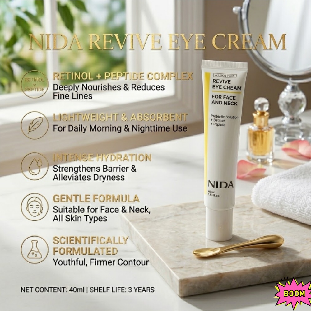 Crema Contorno Occhi NIDA al R - Eye Cream Peptide recensione e prezzo