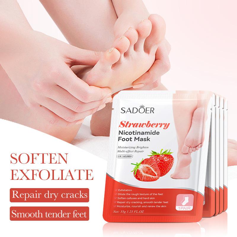 1 paio di maschere per i piedi - Skincare Exfoliating recensione e prezzo